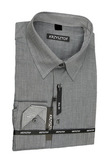 KRZYSZTOF koszula szara XL 43-44 176/182 dł. WZ231M_Slim Fit