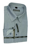 KRZYSZTOF koszula niebieska XL 43-44 176/182 dł. WZ235M Slim Fit