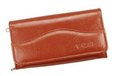 VALAR brązowy portfel damski - skóra naturalna. PORTD_11K