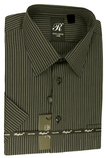 KRZYSZTOF koszula czarna M 39-40 170/176 kr. WZ428K