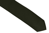 Czarny krawat KRZYSZTOF XXL dł. 175cm szer 8cm KKRZ26K