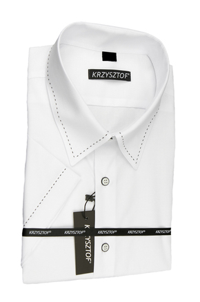 KRZYSZTOF koszula biała 48 176/182 kr. WZ062K