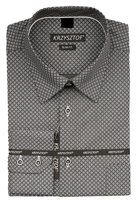 KRZYSZTOF koszula M 39-40 170/176 dł. SLIM WZ289M