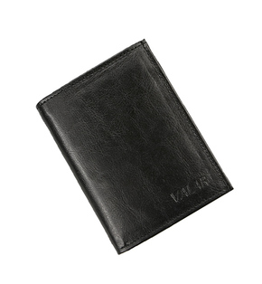 VALAR czarny portfel męski - skóra naturalna. PORTM_1K
