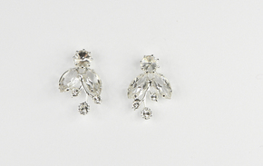 Kolczyki białe KOLD40087K