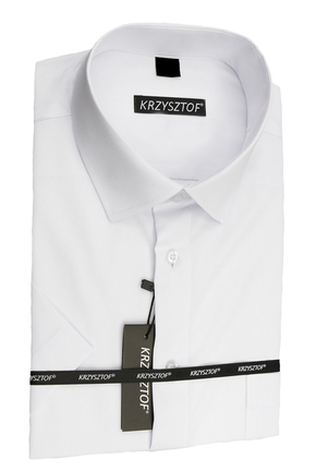 KRZYSZTOF koszula biała 48 176/182 kr. WZ319K