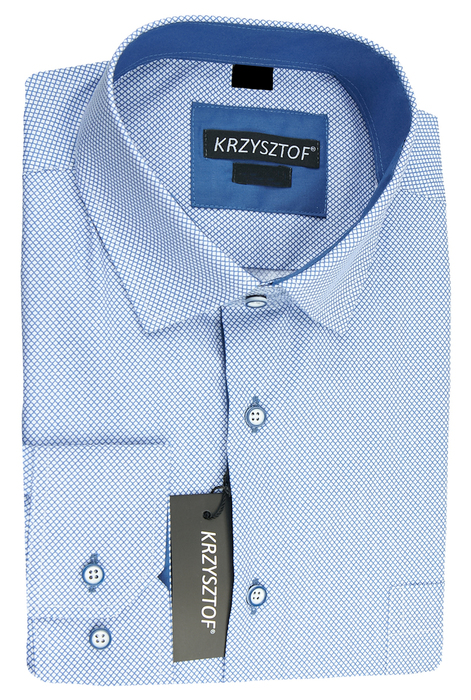 KRZYSZTOF koszula 45 176/182 dł. klasyczna WZ333K
