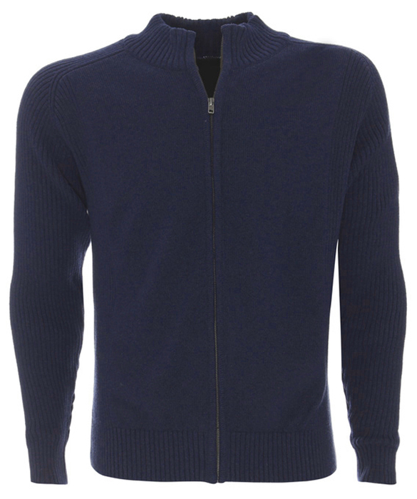 Duży niebieski sweter męski VERTIGO XXL SWE011K