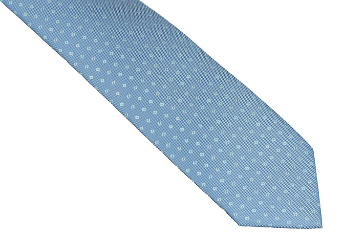 Niebieski krawat KRZYSZTOF XXL dł. 175cm szer 8cm KKRZ132K