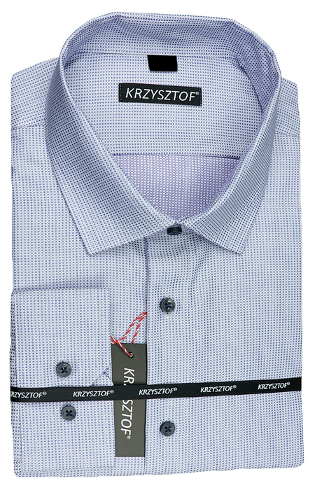 KRZYSZTOF koszula wrzosowa 46 182/188 dł. WX129K