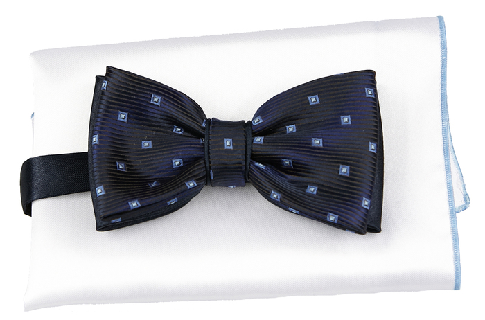 Mucha granatowa z niebieskim KRZYSZTOF mpKR24K