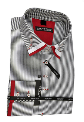 KRZYSZTOF koszula XL 43-44 176/182 dł. WZ229M_Slim Fit