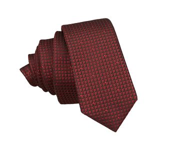 Bordowy krawat KRZYSZTOF  5cm KKRZ66K