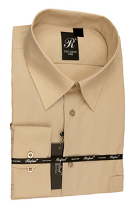 Rafael koszula beżowa L 41-42 182/188 dł. WZ115K_L_182K