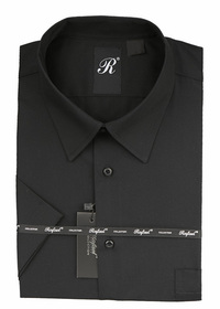 Rafael koszula czarna 48 176/182 kr. SLIM WZ63M_48