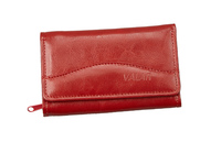 VALAR czerwony portfel damski - skóra naturalna. PORTD_16K