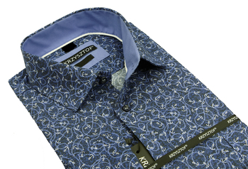 KRZYSZTOF koszula 47 182/188 dł. klasyczna WX73K