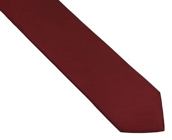Bordowy krawat KRZYSZTOF  XXL dł. 175cm szer 7cm  KKRZ133K
