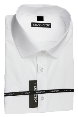 KRZYSZTOF koszula biała 44 176/182 kr. WL1K_44_176