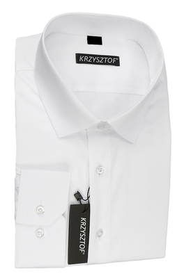 KRZYSZTOF koszula biała 56 188/194 dł. WX81K