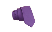 Fioletowy krawat KRZYSZTOF  5cm  KKRZ56K