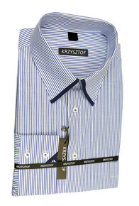 KRZYSZTOF koszula XL 43-44 176/182 dł. WZ237K_SLIM FIT
